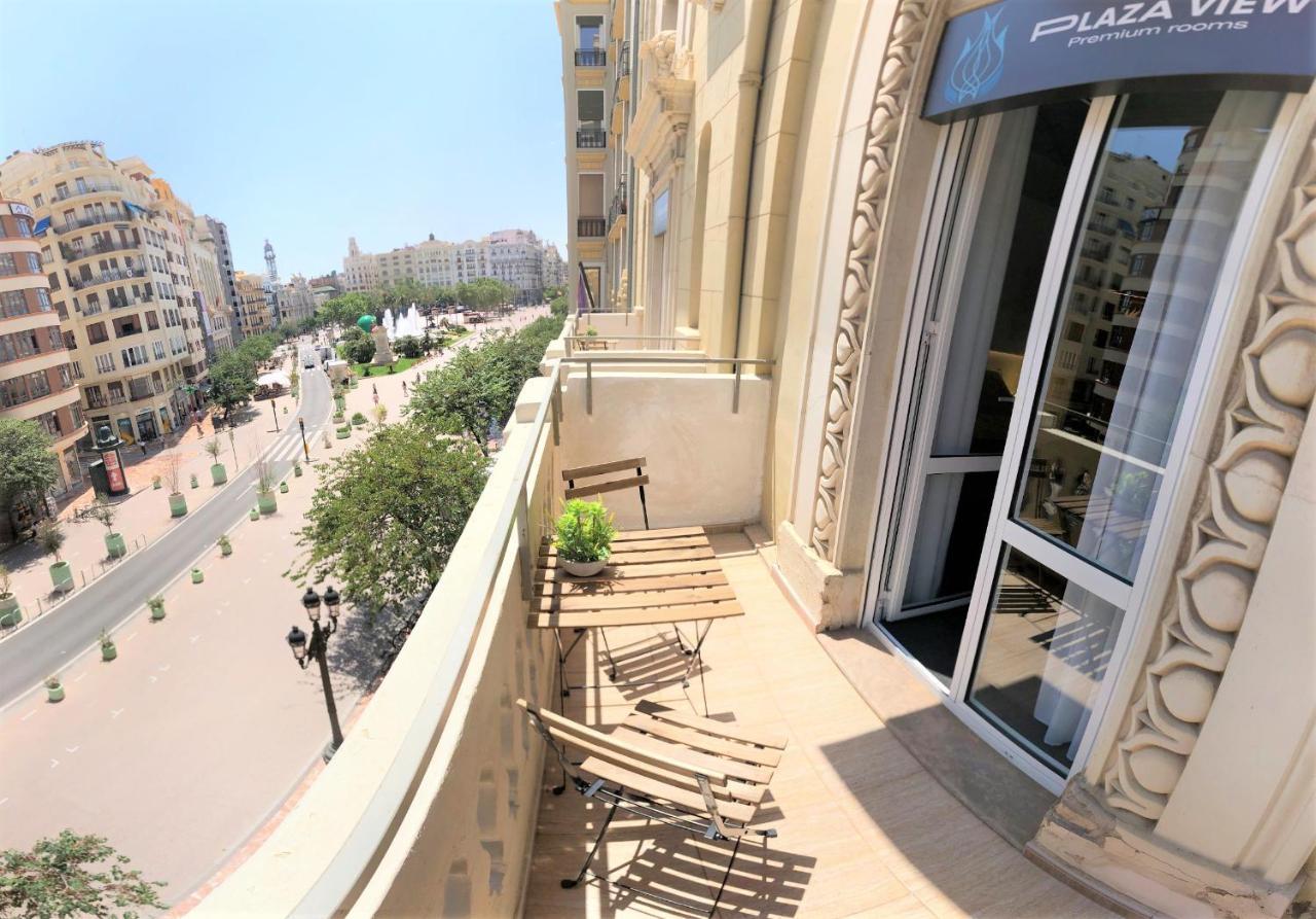 Plaza View Otel Valensiya Dış mekan fotoğraf